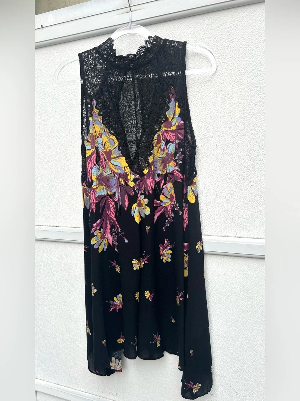 Intimately Free People Mini Slip Dress Women S Floral Lace Whimsygoth Fairy